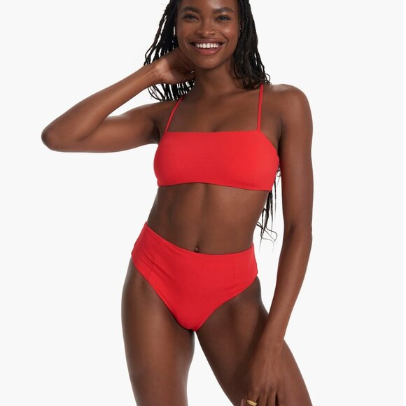 Vuori (XS) Bikini Top - Vermillion - NWT - Picture 5 of 5
